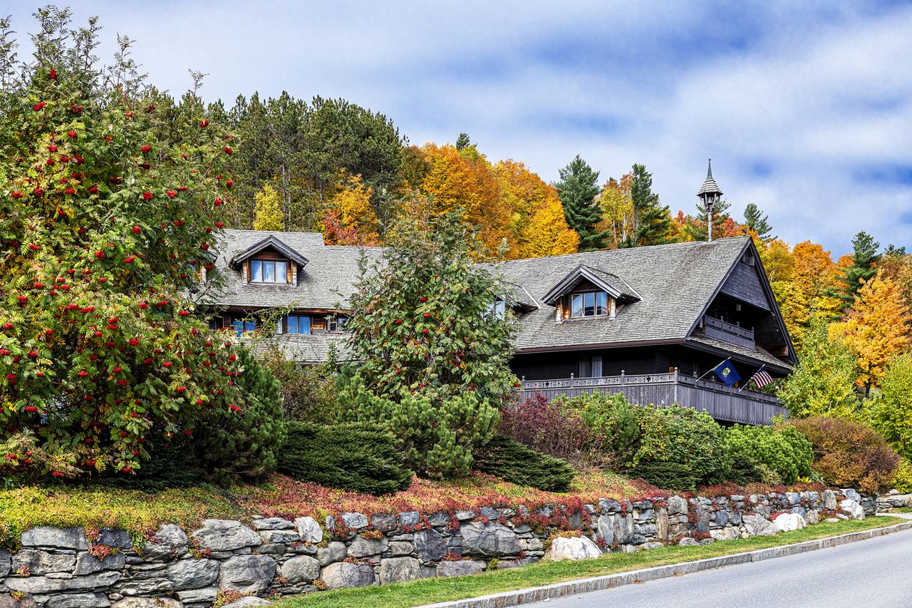 The Von Trapp Family Lodge in Stowe, Vermont.