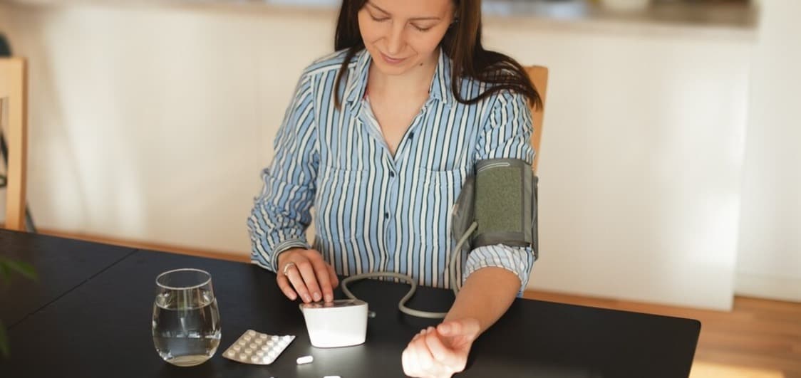 What is considered dangerously low blood pressure for a woman?