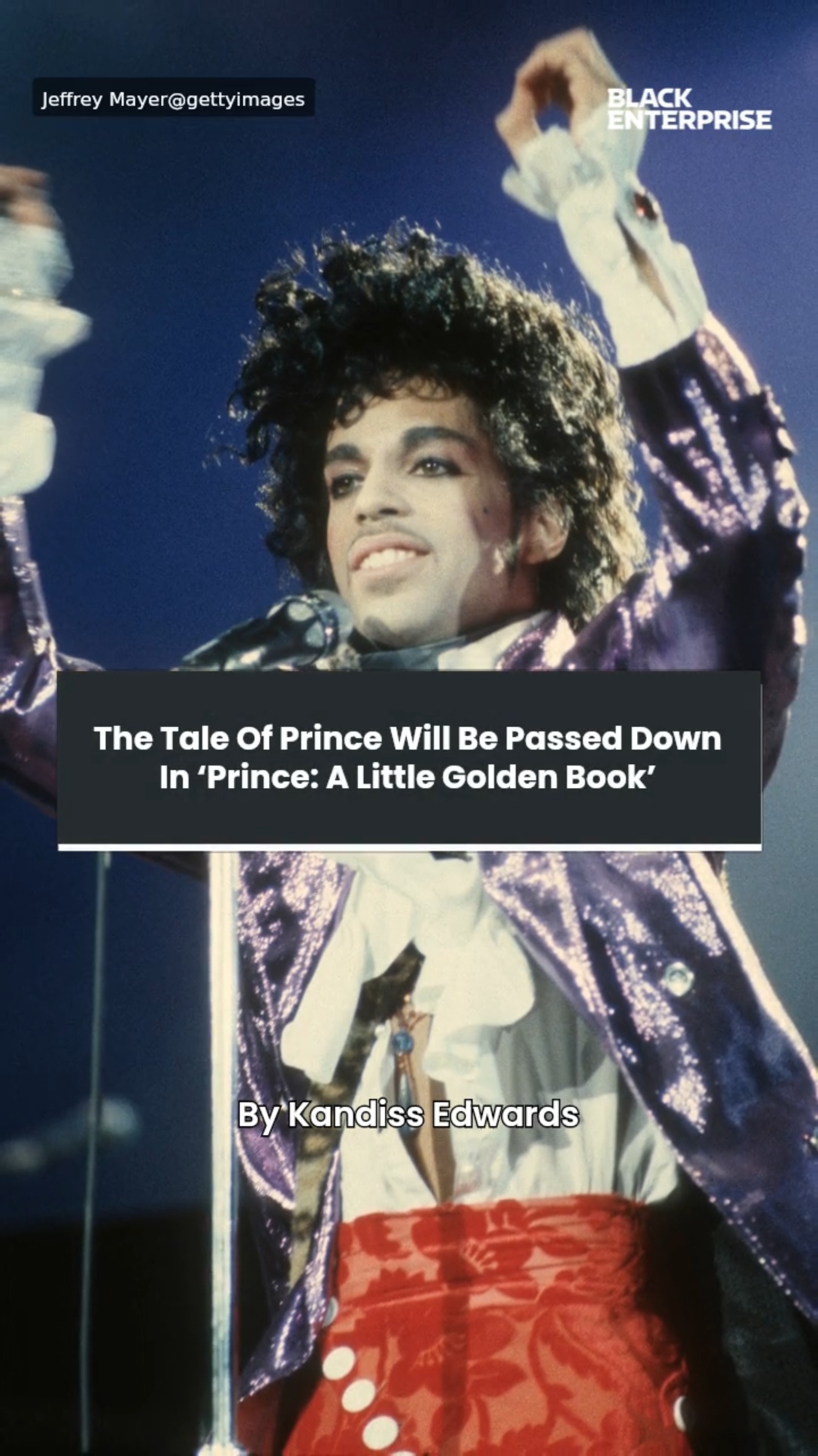 The tale of Prince will be passed down in 'Prince: A Little Golden Book'