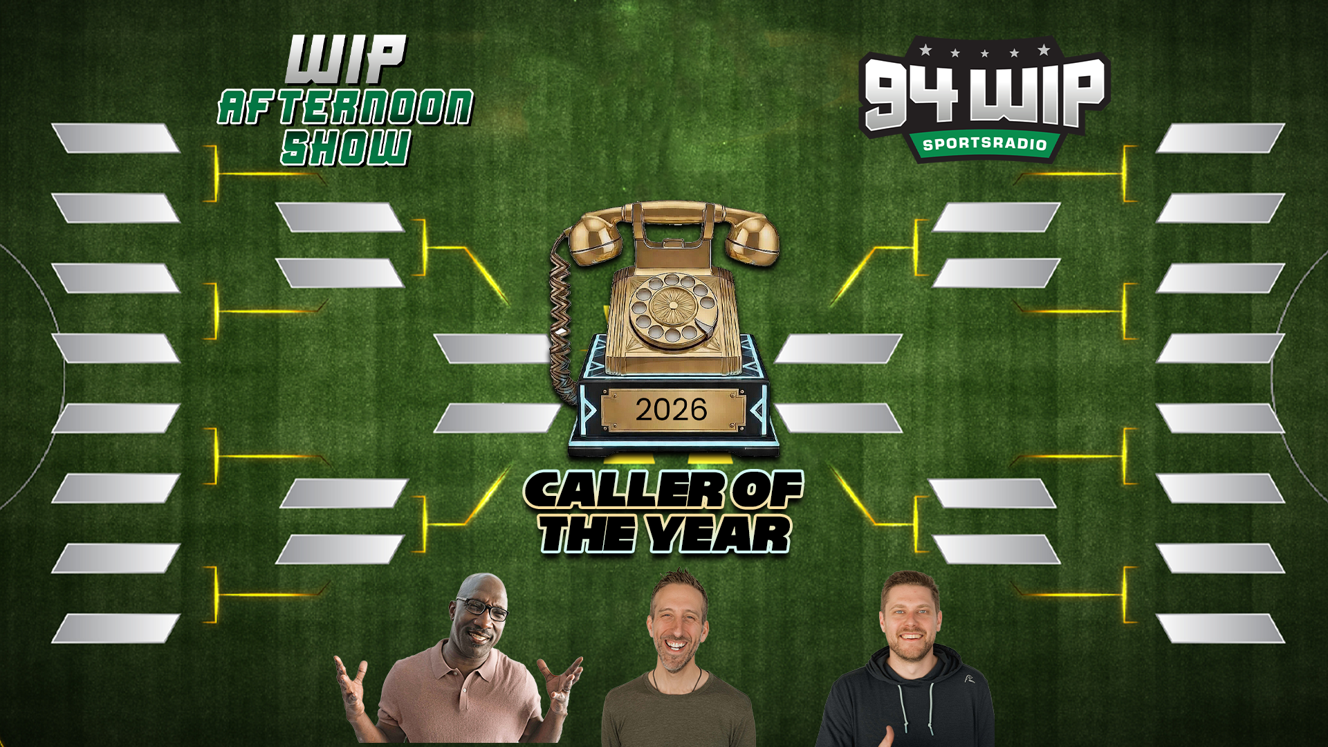 94WIP afternoon show caller of the year