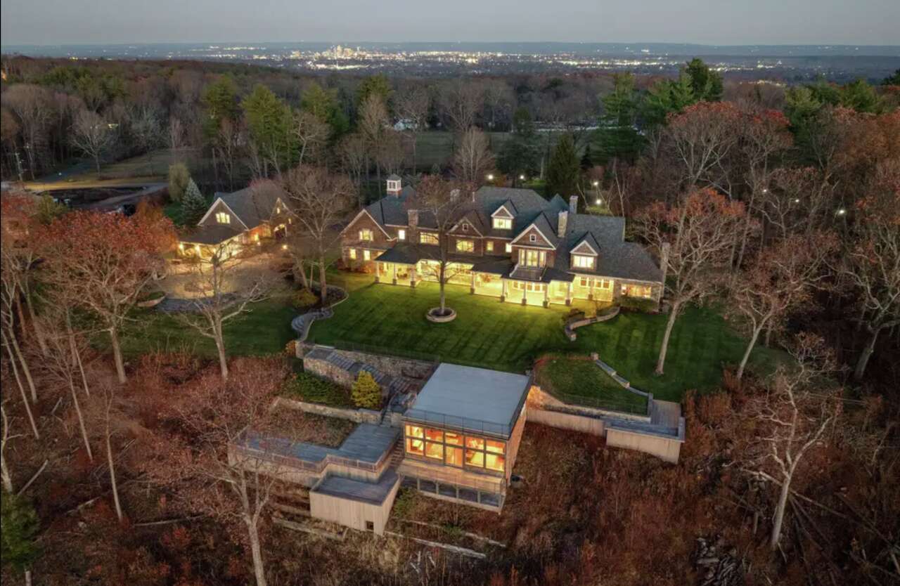 CT estate with underground tunnel and fish-shaped pool lists for $4M