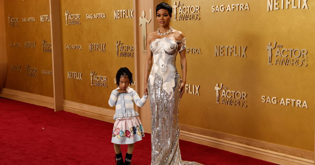 Teyana Taylor’s daughter stole the show at the Actor Awards<br>