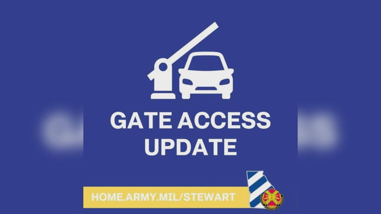 Local military bases adjust entry gate regulations until further notice