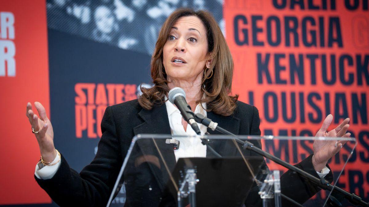Kamala Harris lashes out at Donald Trump over dragging the US into a ...