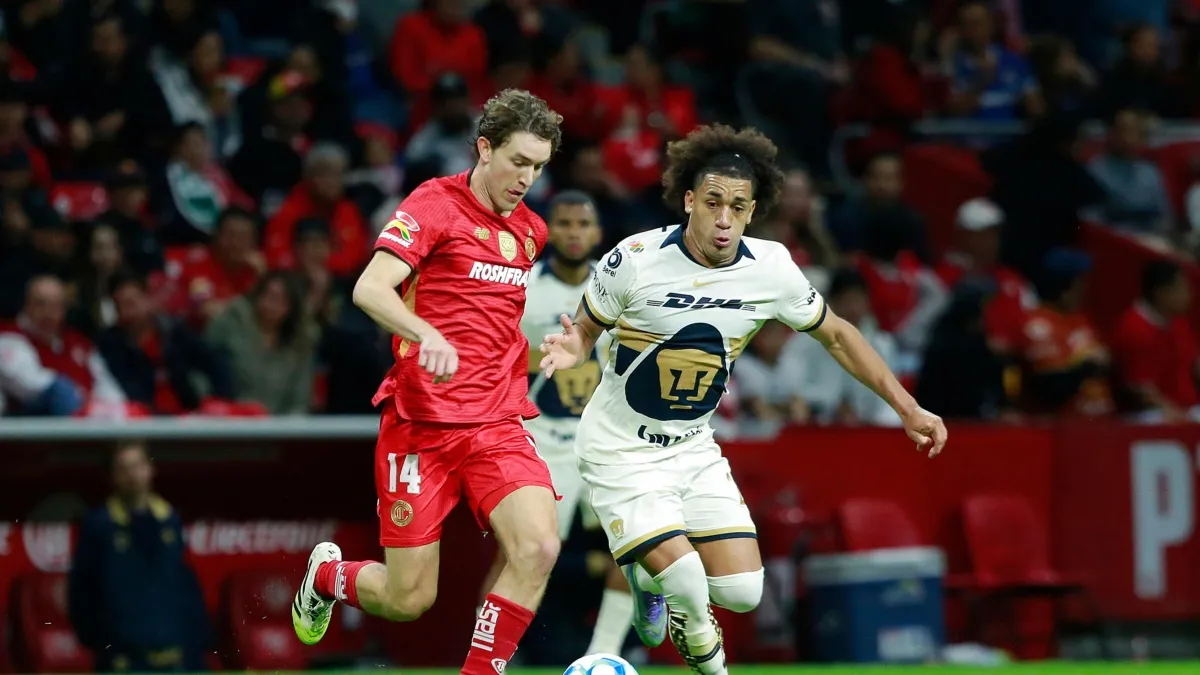 Pumas vs Toluca: Hora y dónde ver el partido de la jornada 9 de la Liga MX
