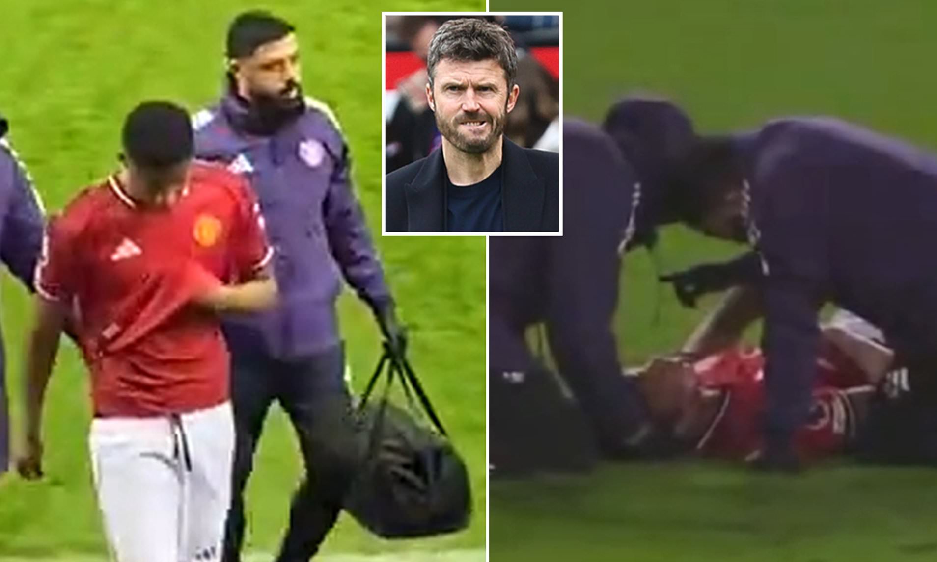 Man United star suffers worrying injury just seconds into Under 21s ...