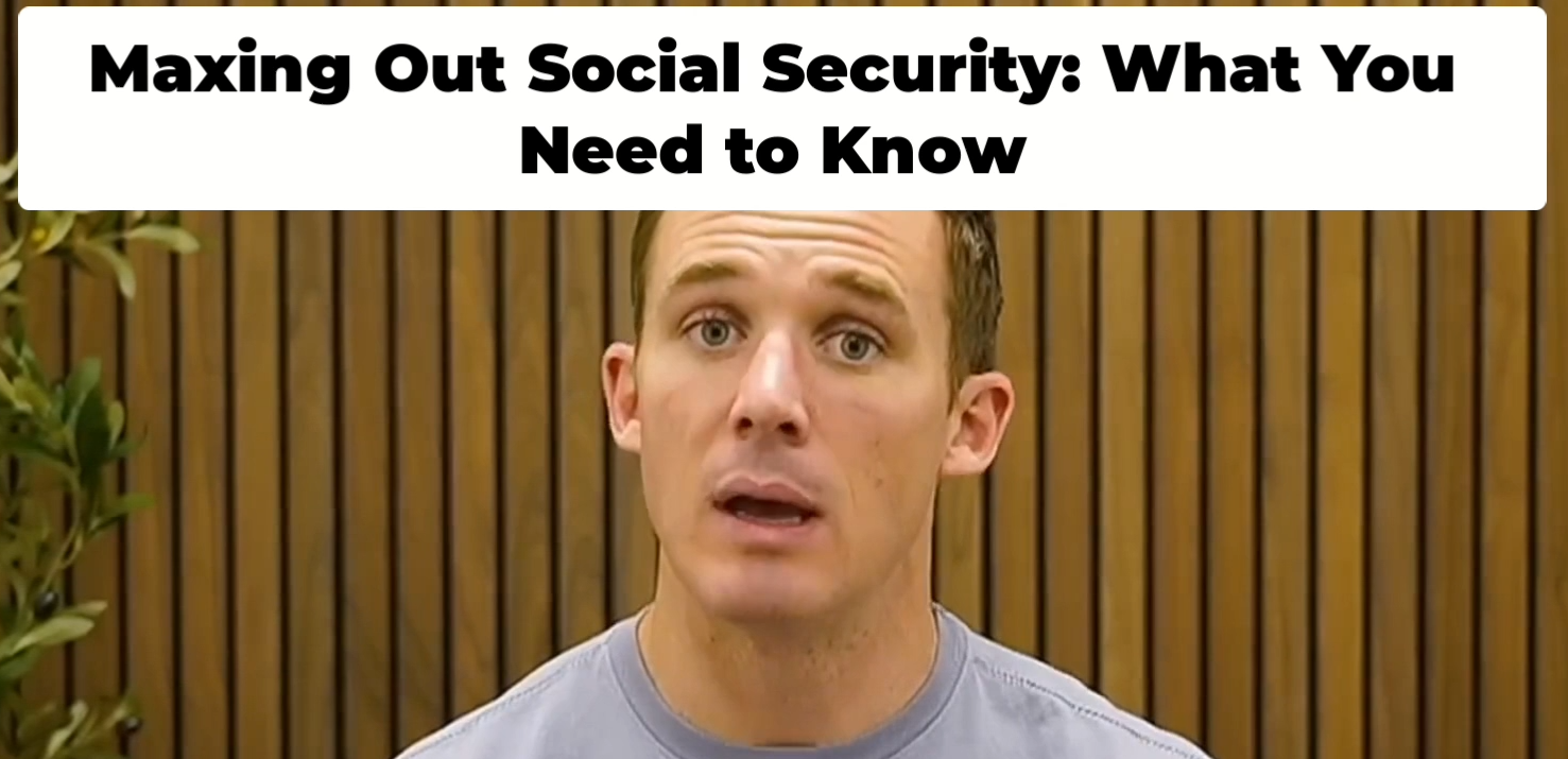 Maximize your Social Security benefits