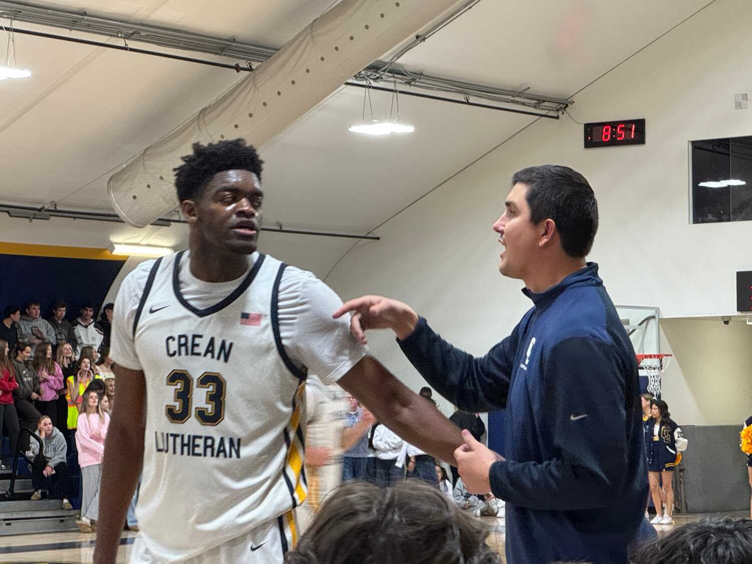 Crean Lutheran basketball's Chadrack Mpoyi found a second family that ...