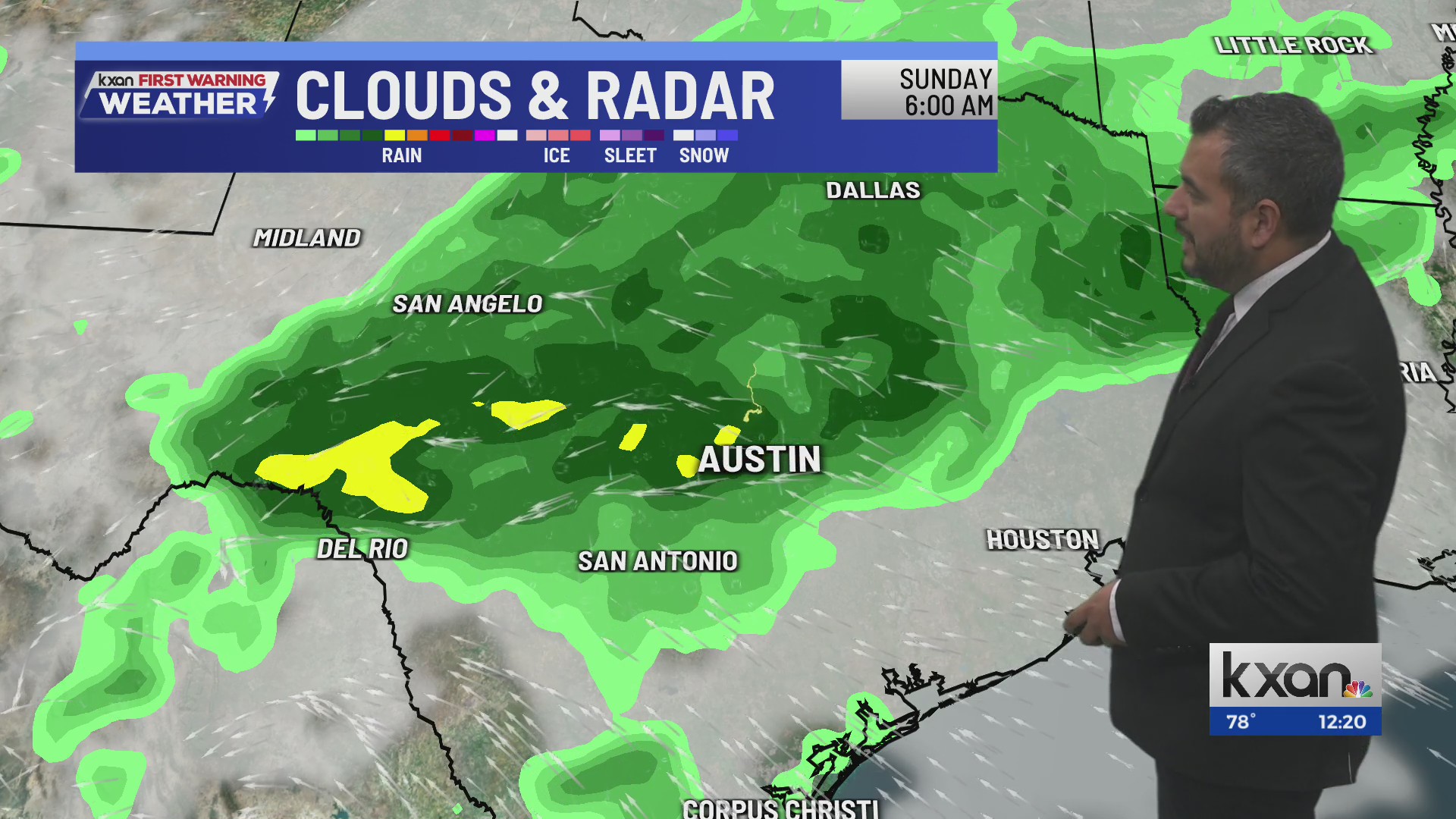 Showers and storms chances are back to start the month | KXAN weather ...