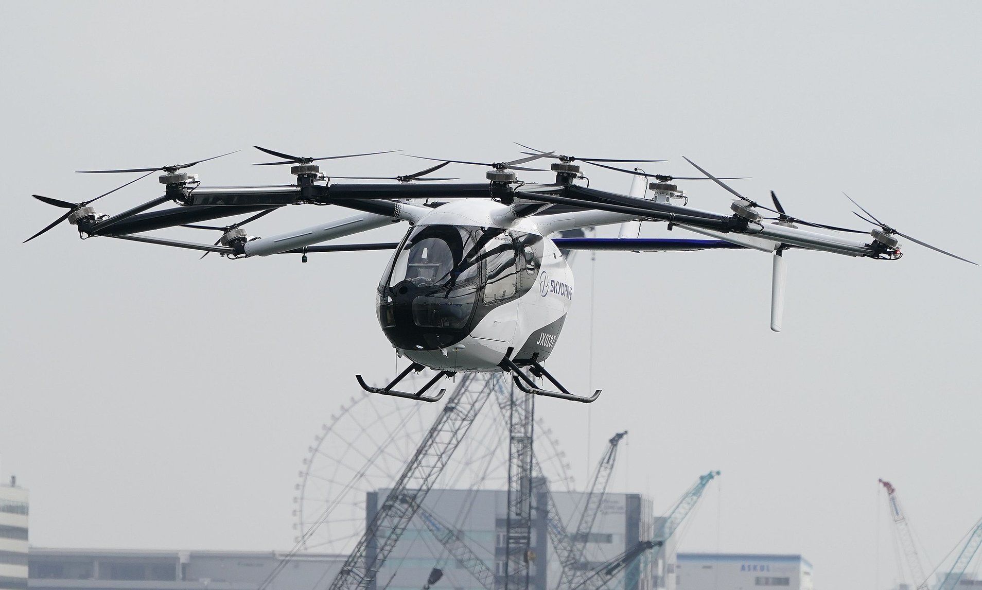 Japanese 'flying car' makes demo flight over Tokyo - bringing taxis in ...
