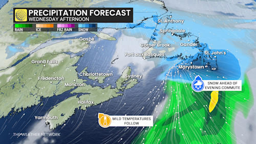 Speedy storm to bring swift 15 cm snow across Atlantic Canada