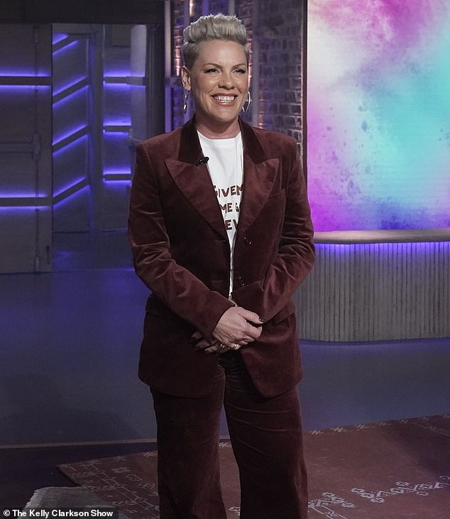 Pink reveals if she is taking over Kelly Clarkson's talk show