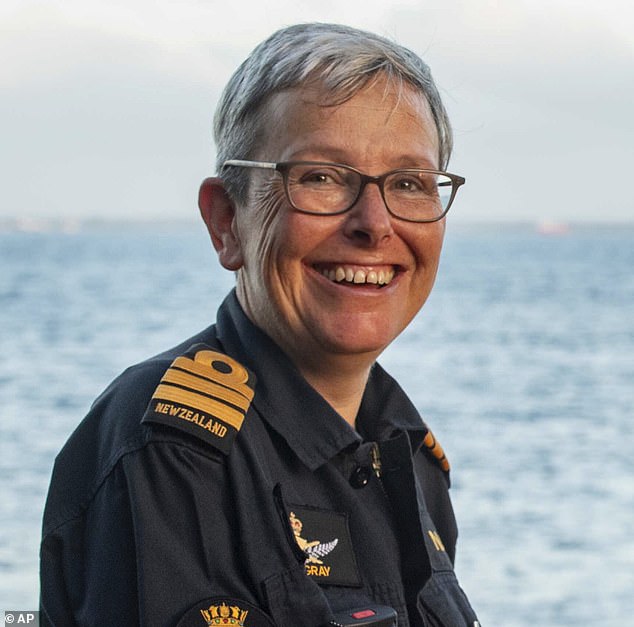 Navy commander faces court martial after ship hit a reef when autopilot ...