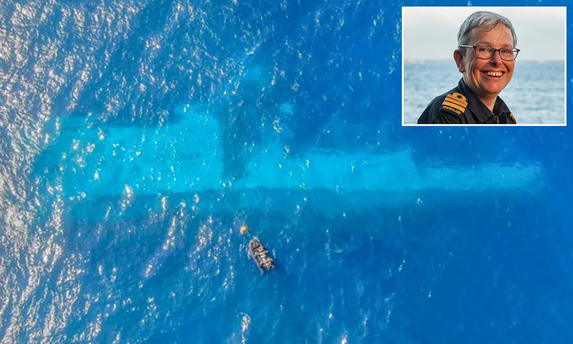Navy commander faces court martial after ship hit a reef when autopilot ...