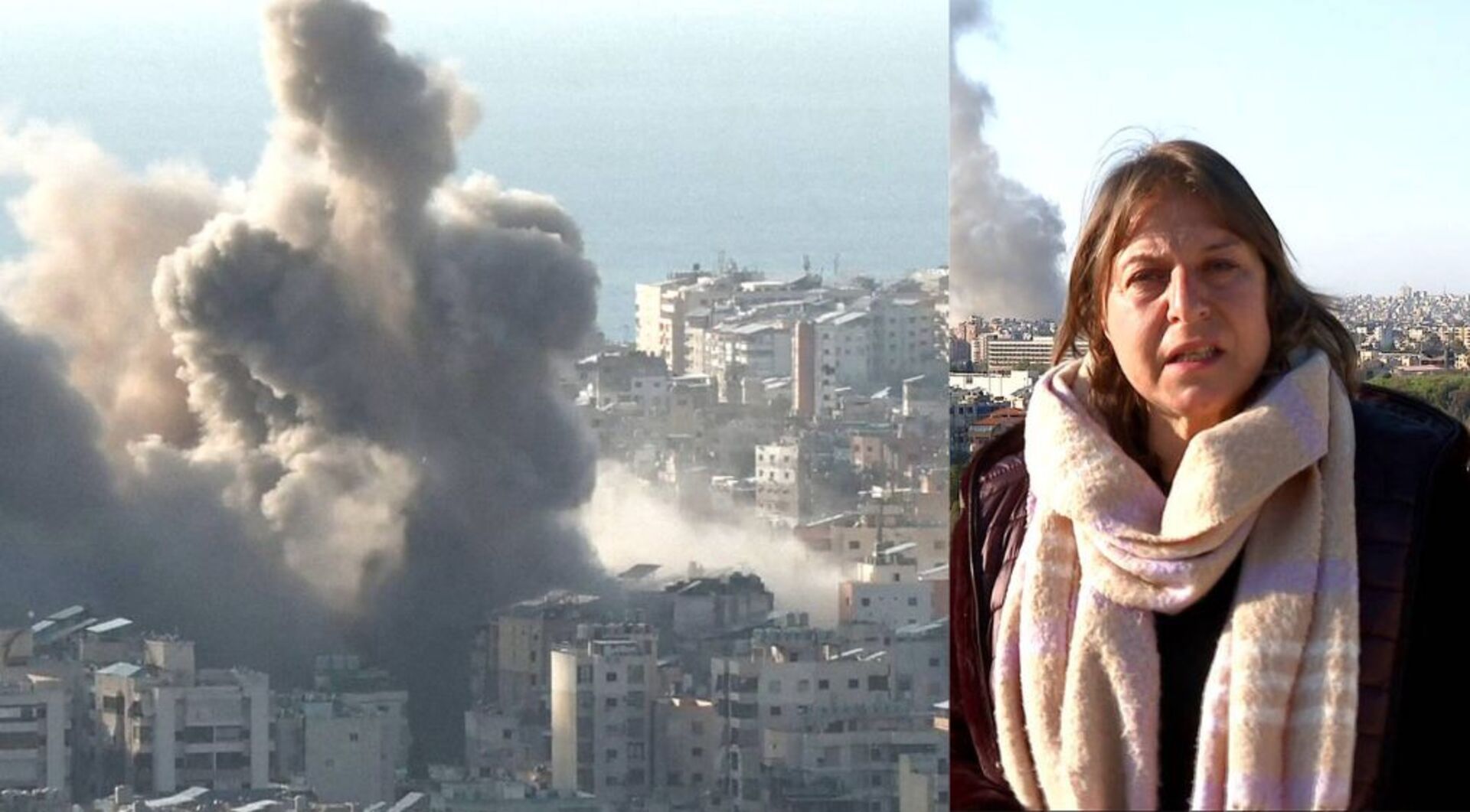 Israeli strikes hit Beirut’s southern suburb, targeting Hezbollah sites