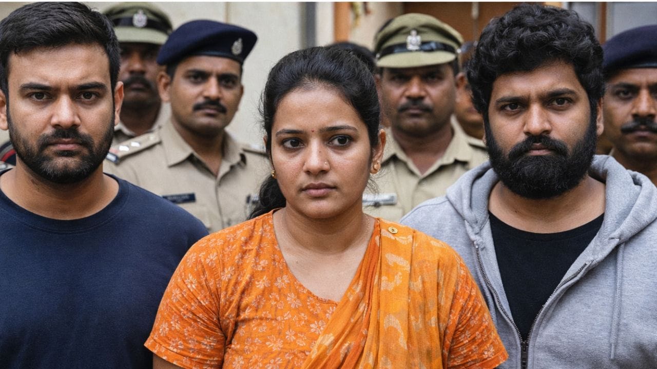 Bengaluru triple murder: TV actress among 3 arrested for alleged live ...