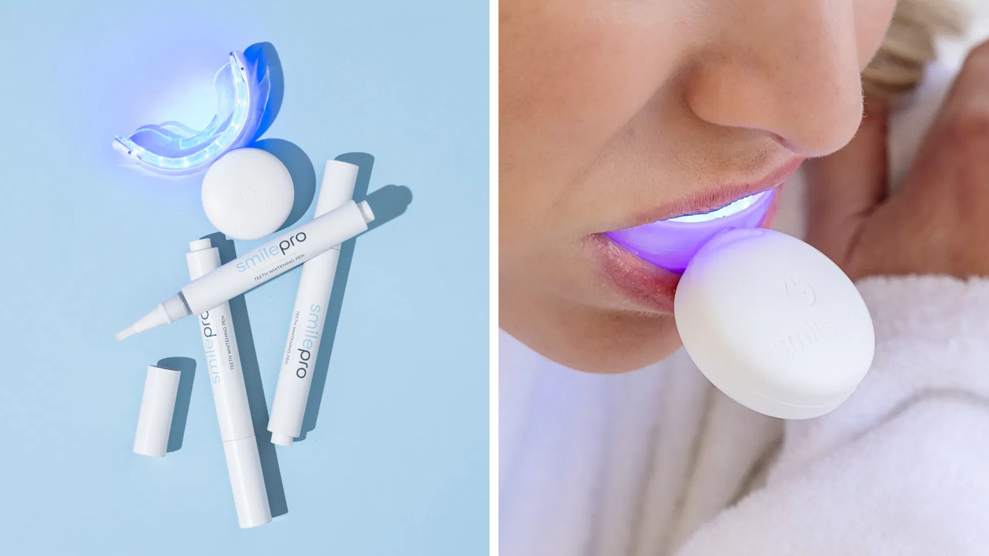 Want a brighter smile? This LED teeth whitening kit is 50% off