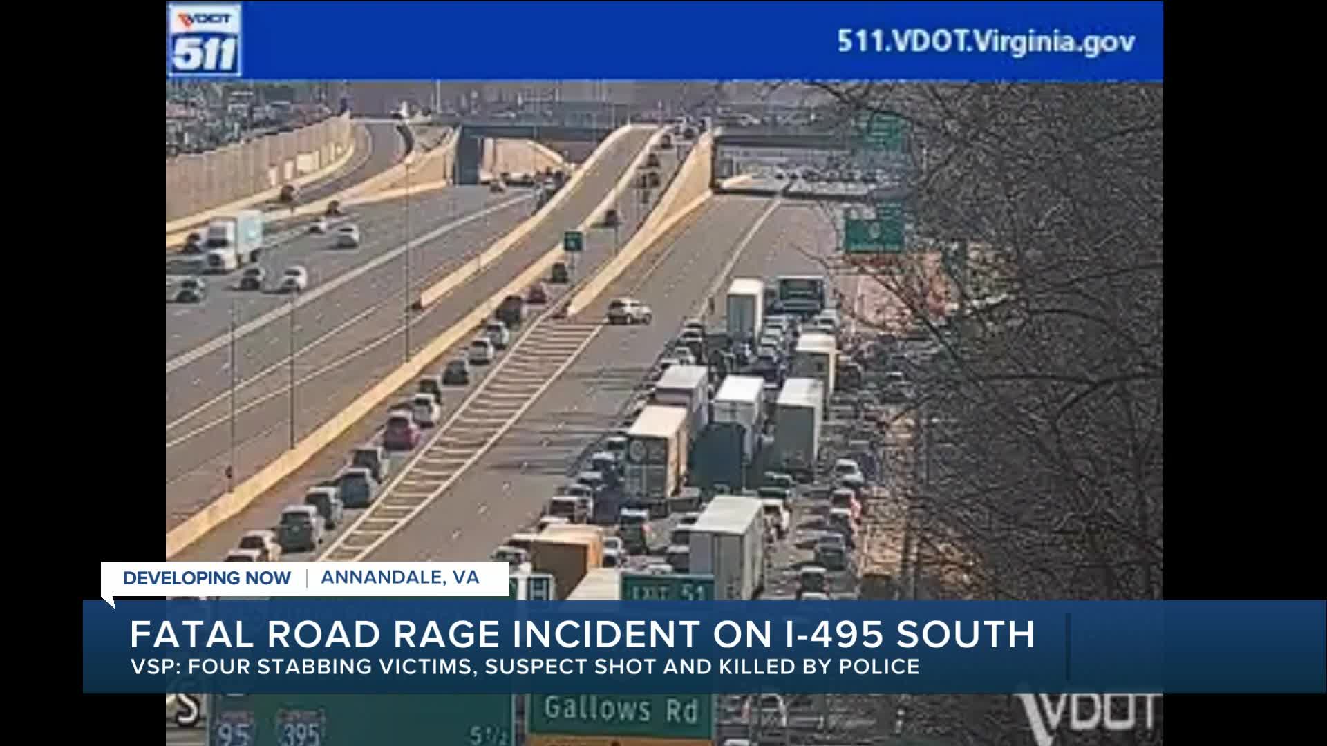 State police ID woman killed in I-495 stabbing spree and suspect ...