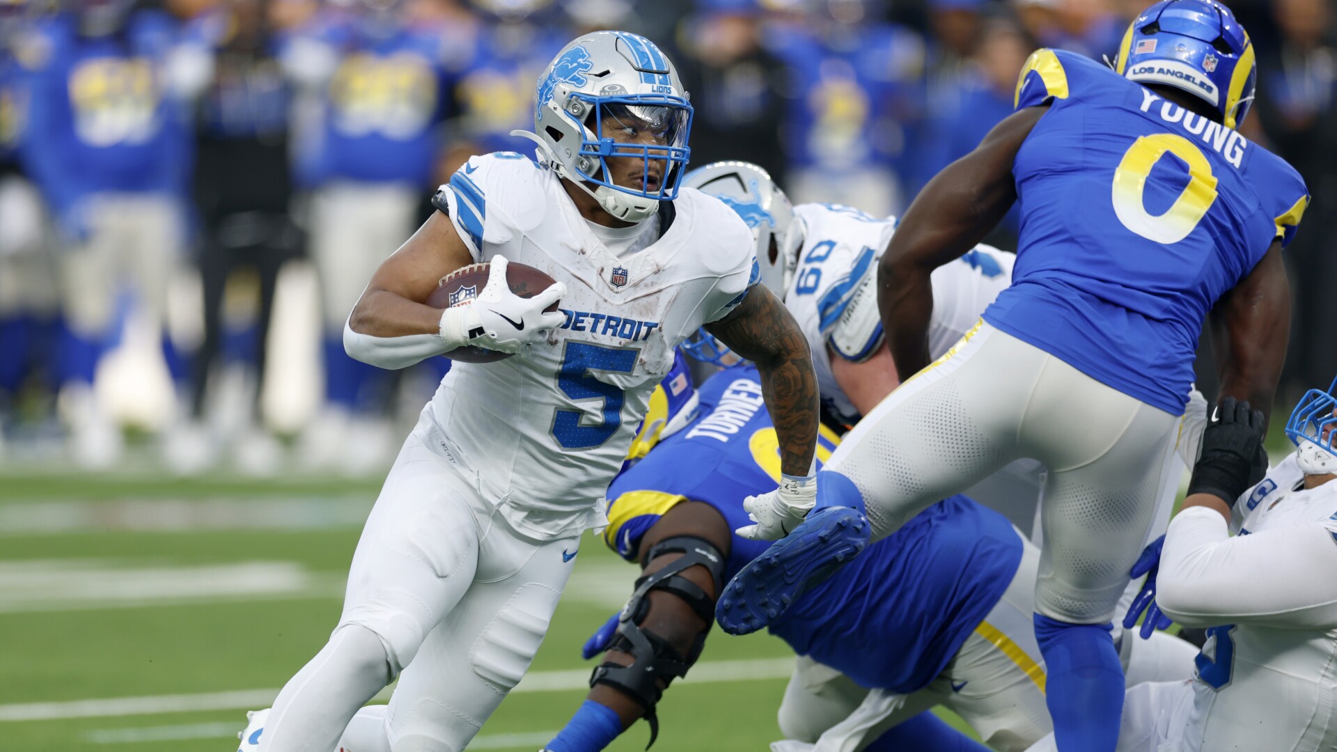 Lions agree to trade David Montgomery to Texans<br>