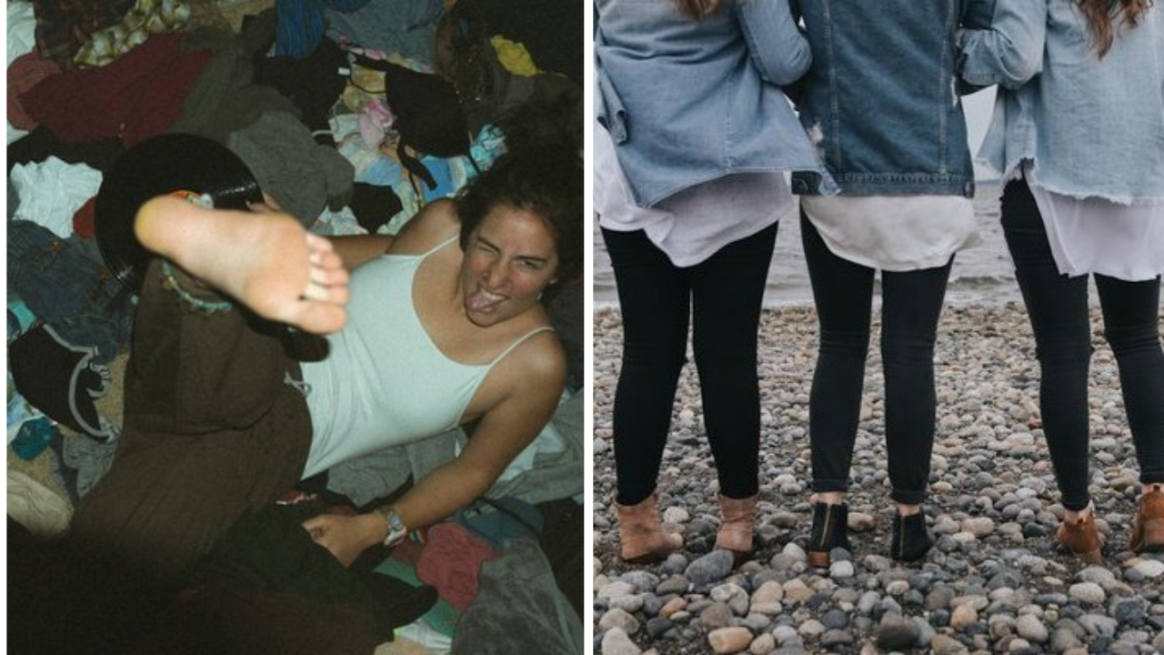 Confronted my sister after her friend showed up in my missing clothes