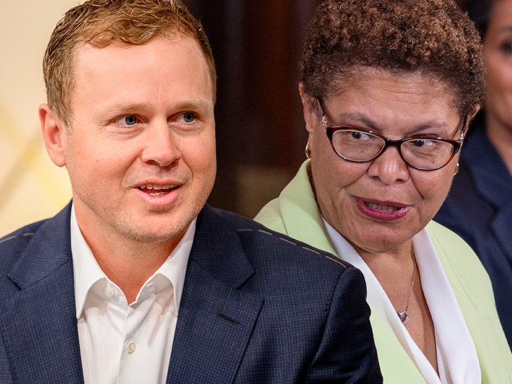 In LA mayor race, Spencer Pratt is Karen Bass' top rival, polling shows