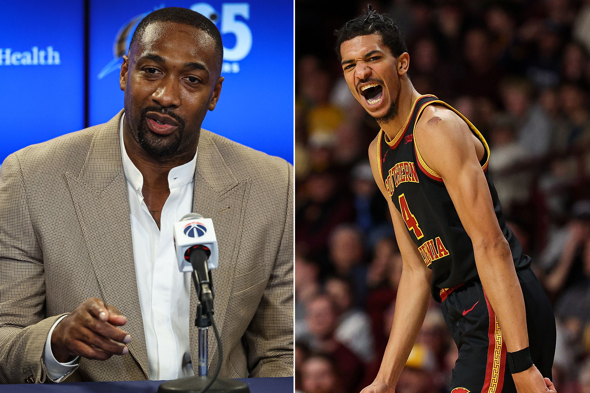 Gilbert Arenas goes on rant after Chad Baker-Mazara leaves USC program