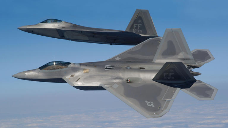Unmanned fighter plays wingman for F-22 Raptor pilots in US Air Force test