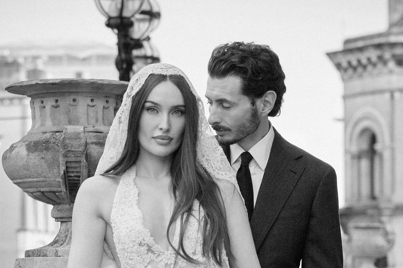 Roz Purcell marries partner Zach in intimate wedding and shares first ...