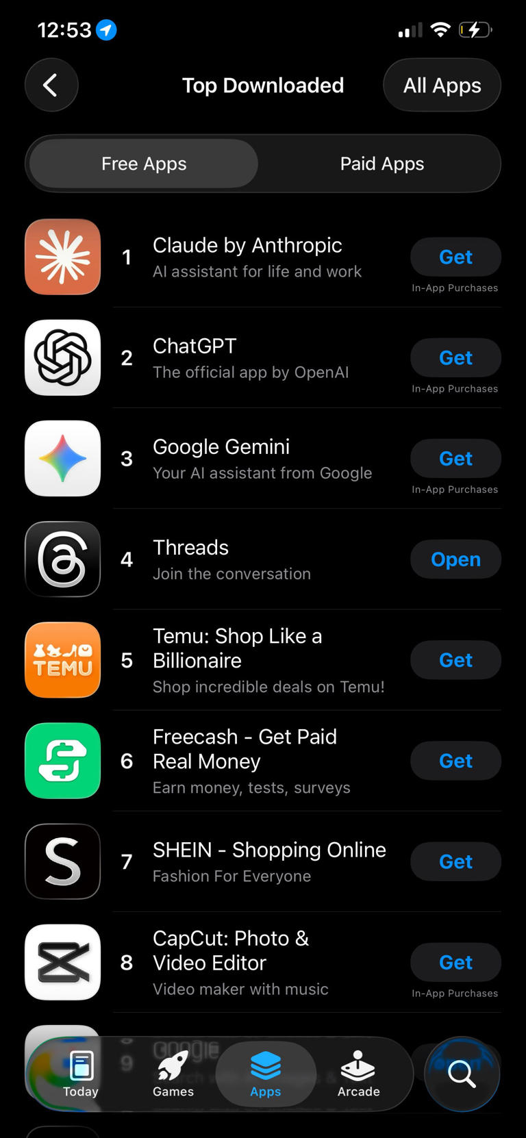 Claude hits No. 1 on App Store as ChatGPT users defect in show of ...