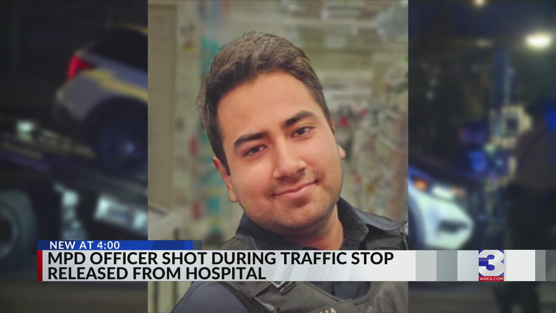 MPD officer shot during traffic stop released from hospital