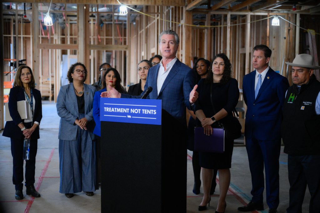 Newsom blames Trump for soaring gas prices in California in rambling attack