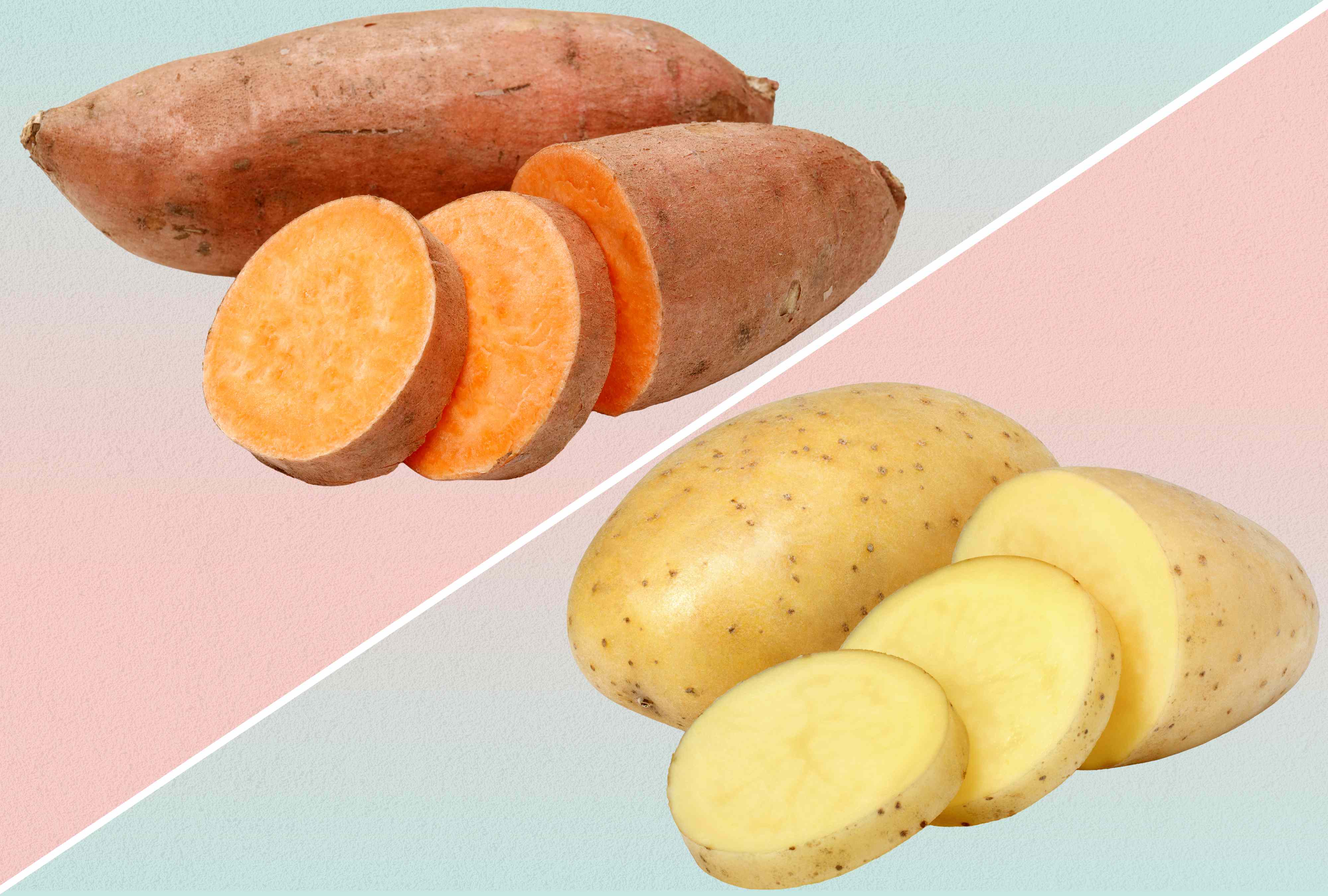 Sweet potatoes vs. white potatoes: Which is better for blood sugar?<br>