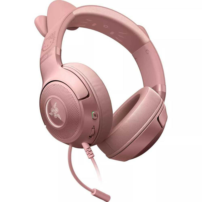 Hello Kitty & Razer level up with new rose gold gaming headset