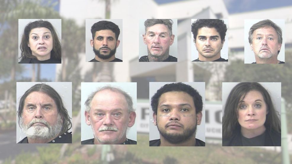 Port St. Lucie police report nine weekend arrests, including eight ...