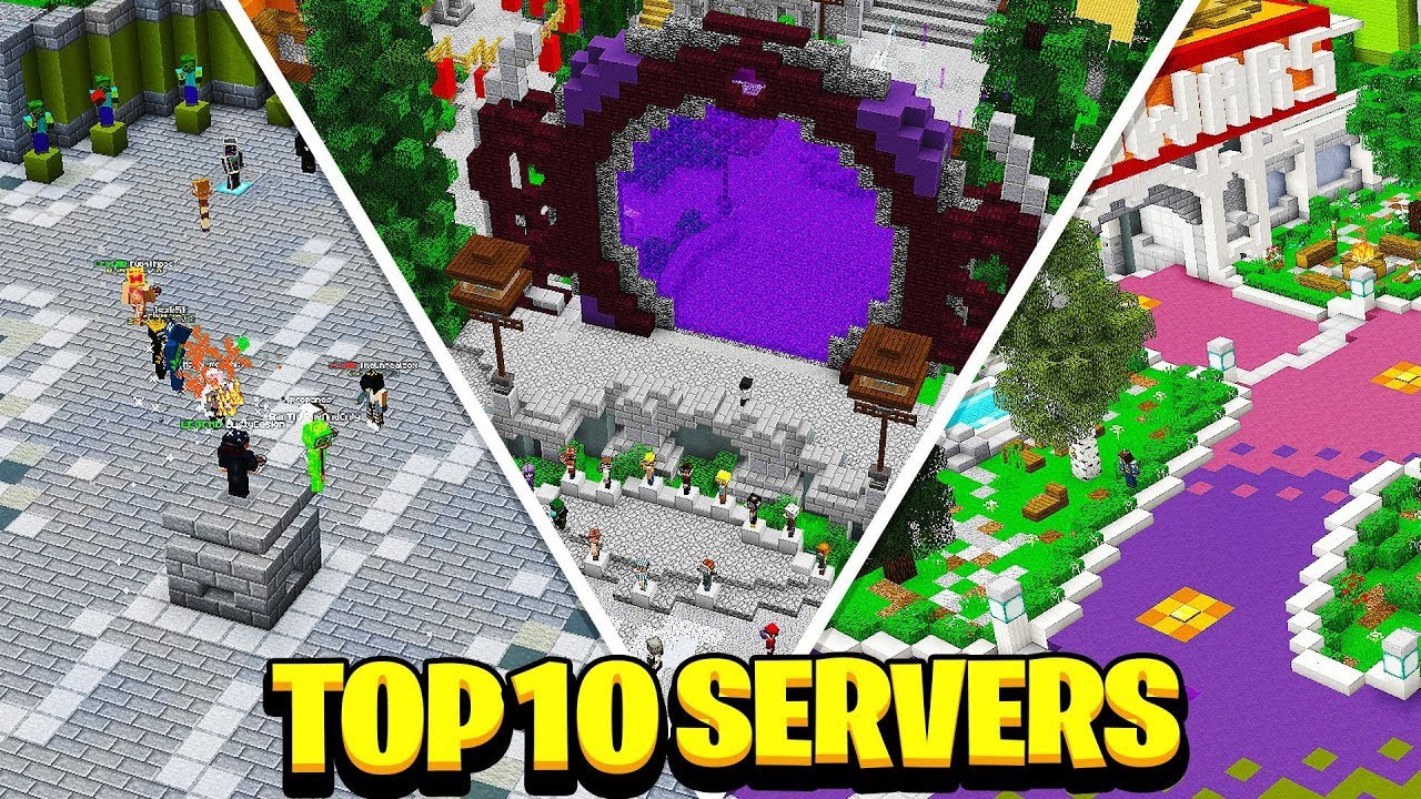 Top 10 best MCPE servers! - Minecraft (Pocket Edition, Xbox, Windows 10)
