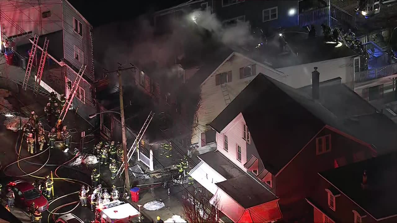 1 killed, multiple homes damaged after three-alarm fire in Bristol ...