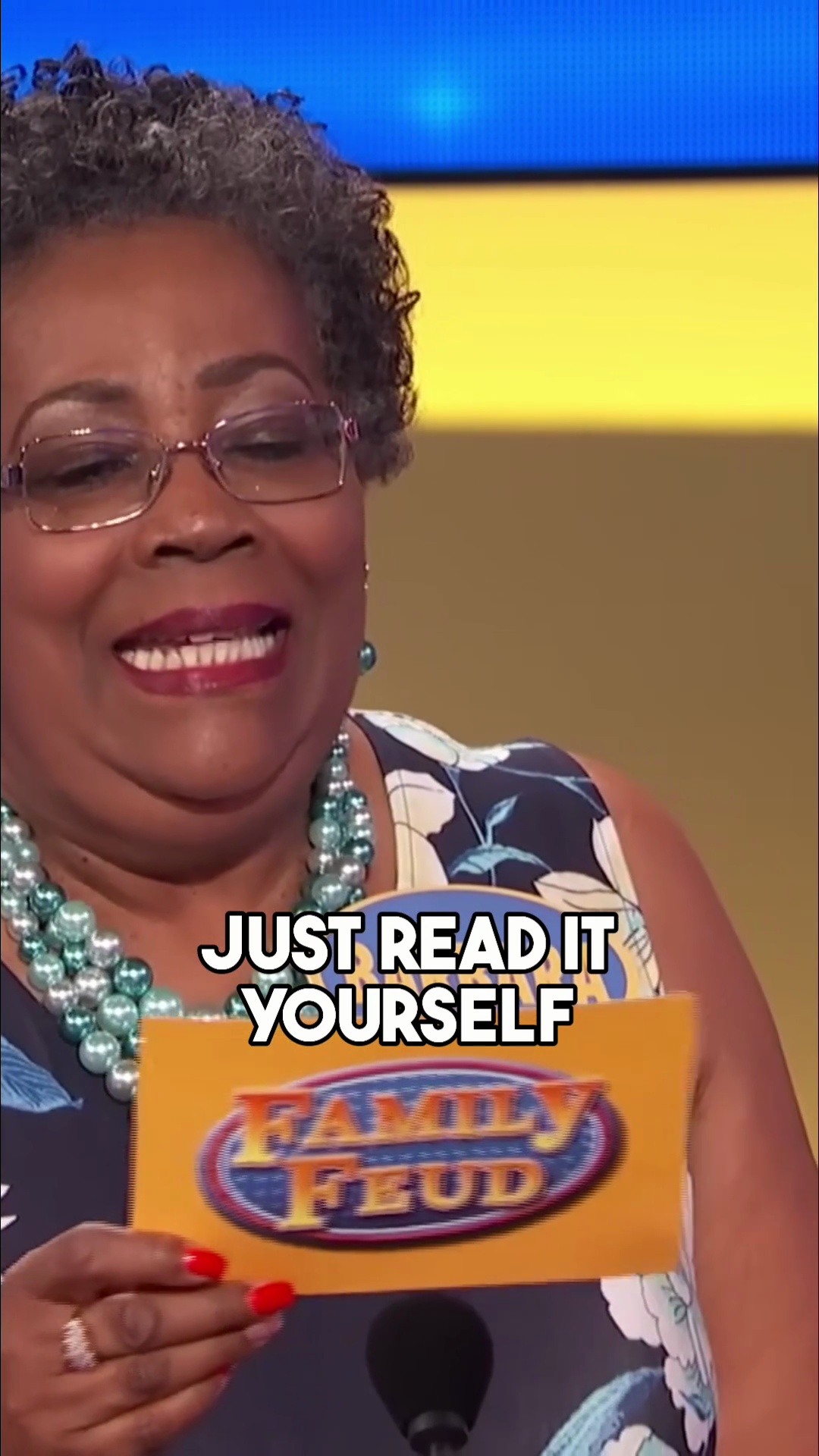 Steve Harvey refuses to read this question out loud on Family Feud