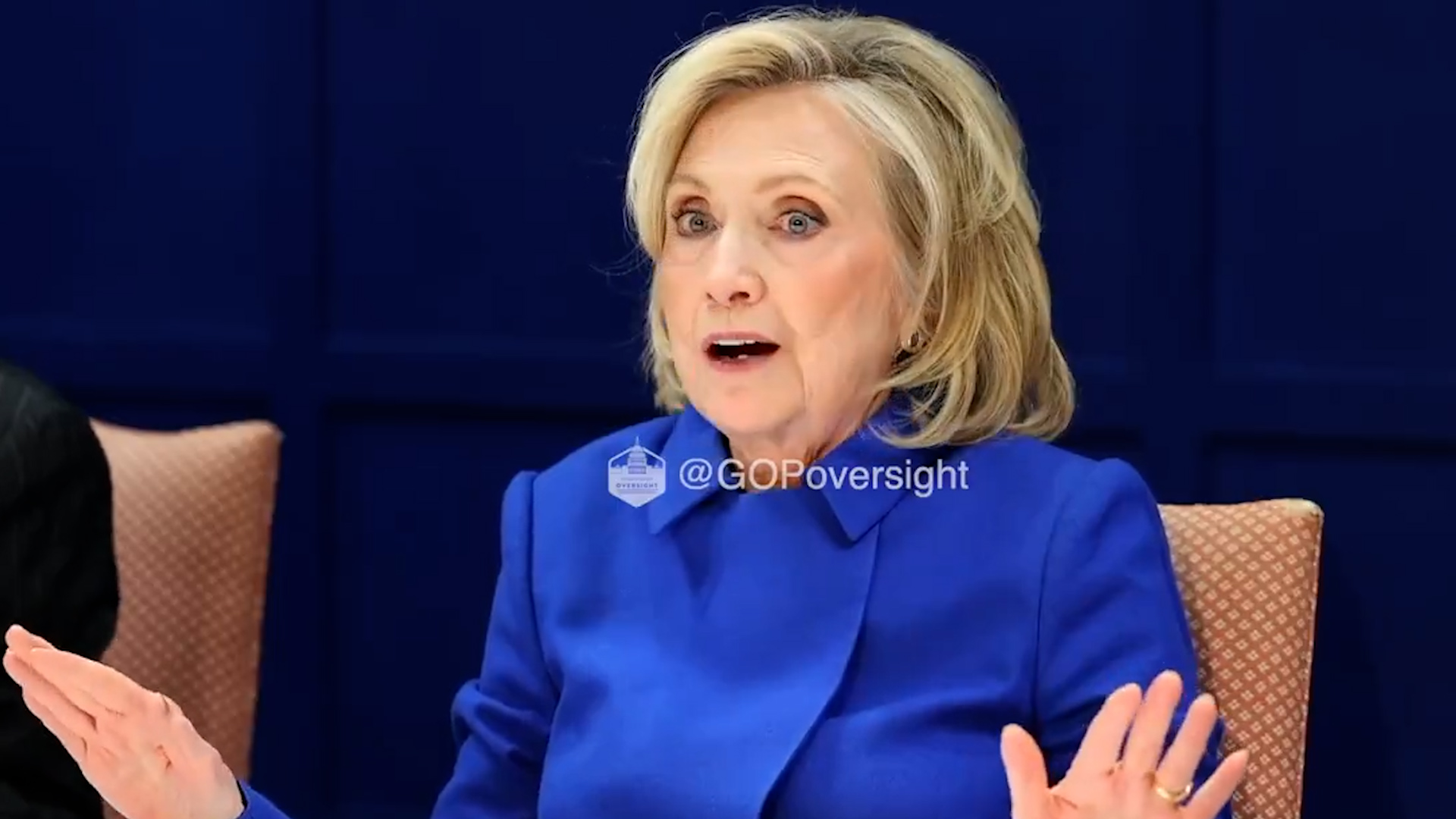 Video shows Hillary Clinton angrily storm out of Epstein deposition