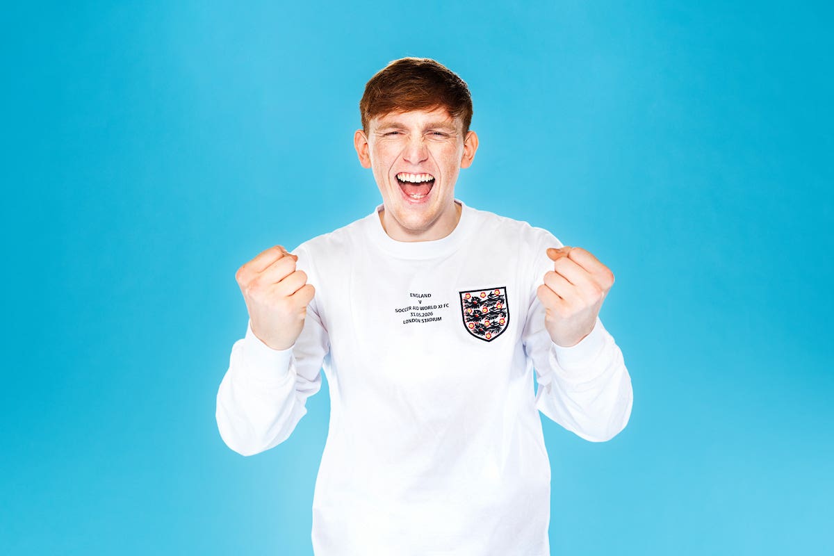 Social media star Angryginge 'over the moon' to be playing in Soccer ...