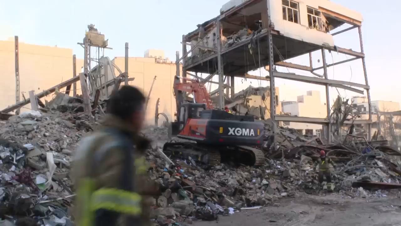 Tehran buildings reduced to rubble after Israeli-US strikes