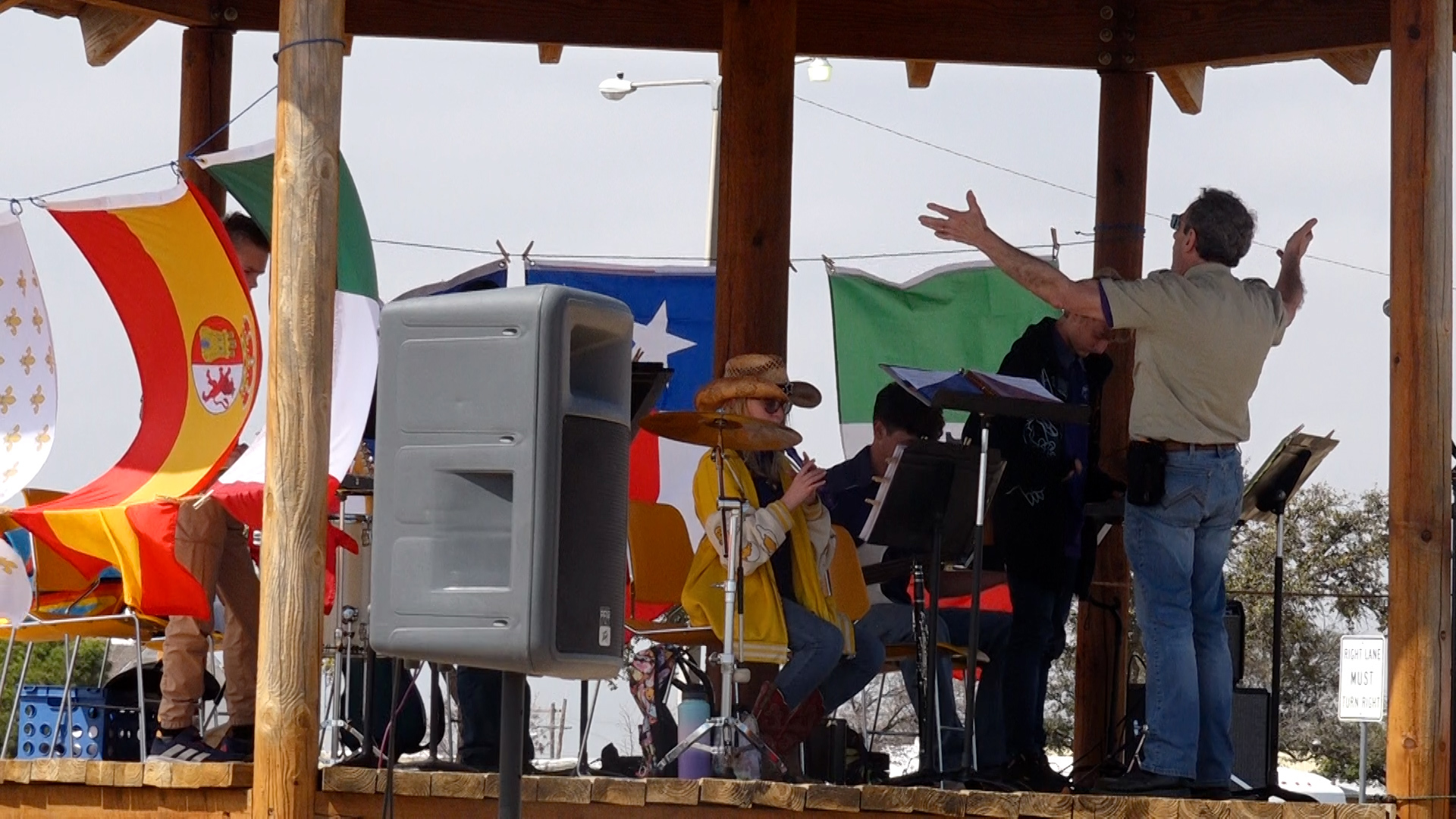 San Angelo Christian Academy salutes Texas at Fort Concho