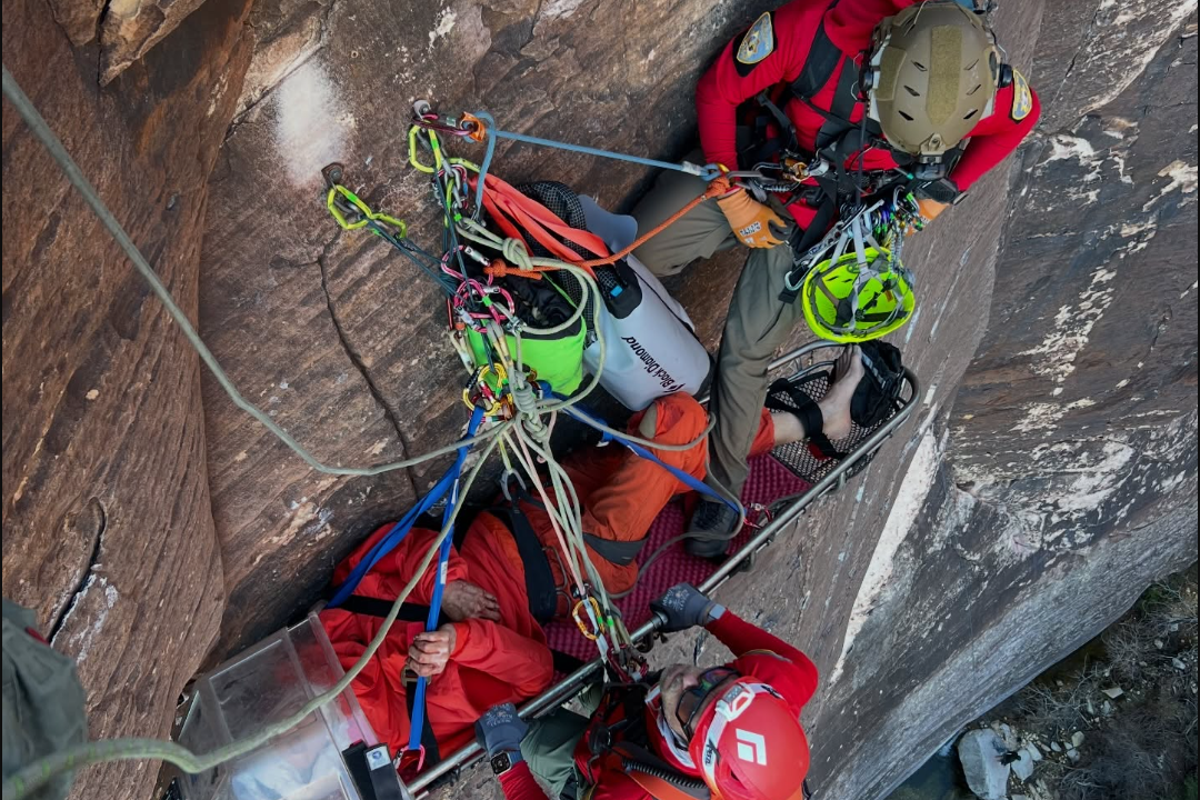 Climber survives fall of more than 40 feet thanks to one piece of gear
