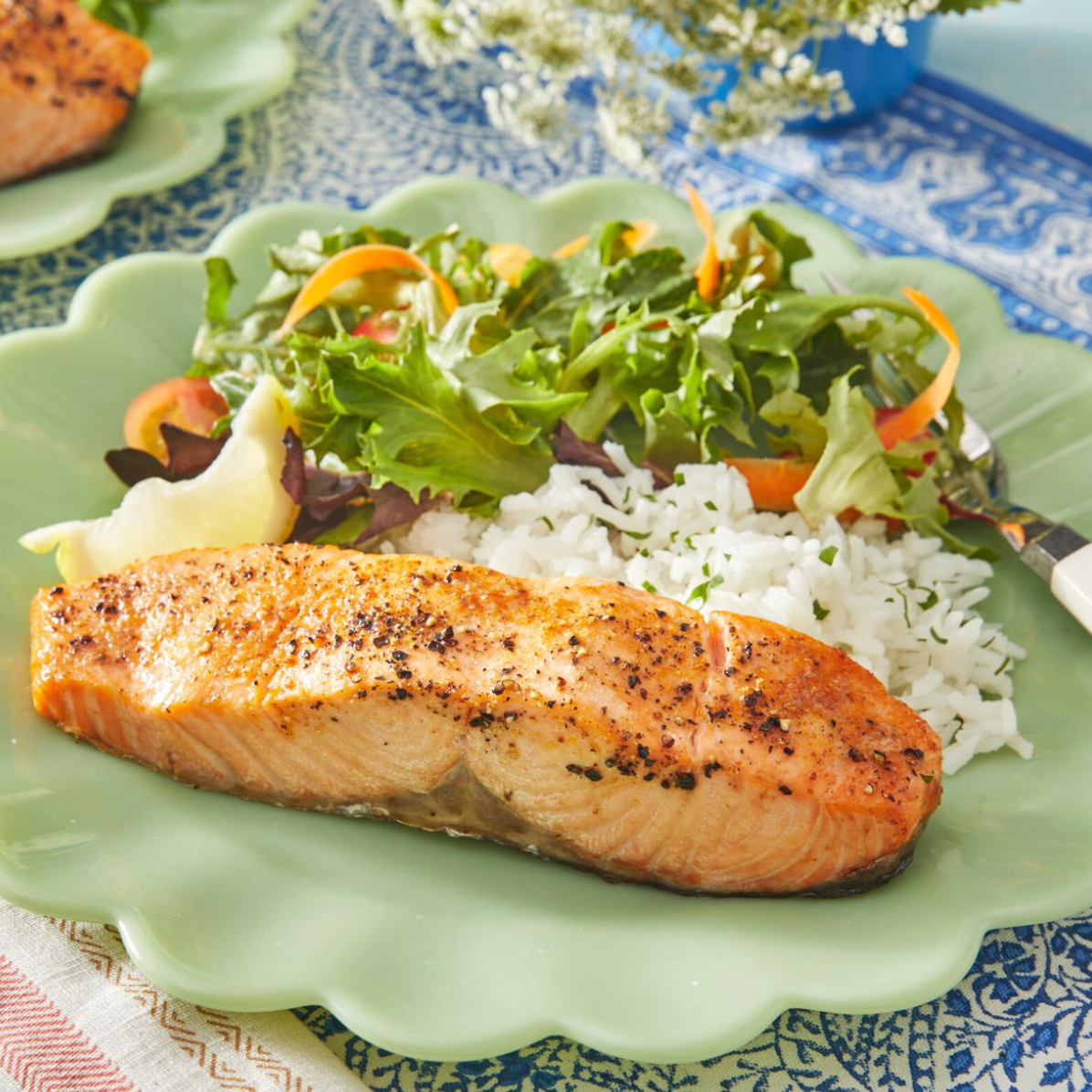 8) Air Fryer Salmon