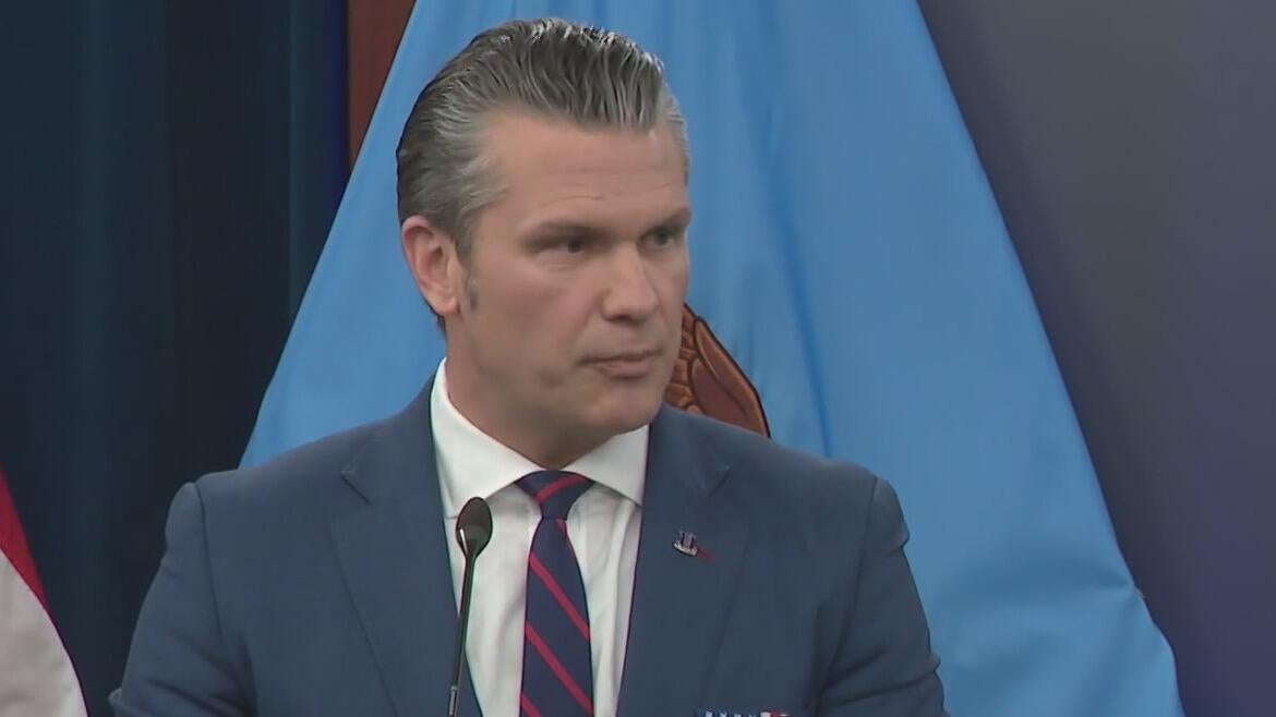 Pete Hegseth says Iran military mission is "laser-focused" and it will ...