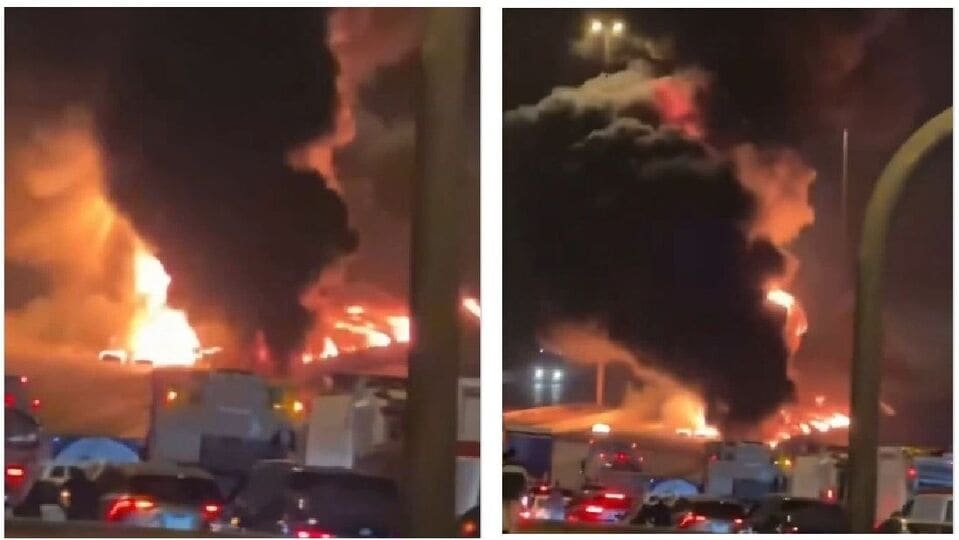 Massive explosion rocks US embassy in Riyadh amid Iran-Israel conflict ...