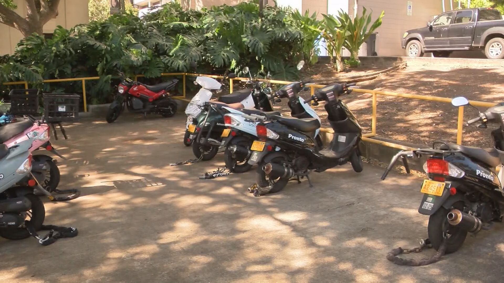 UH Manoa drivers urged to use locks after string of moped, motorcycle ...