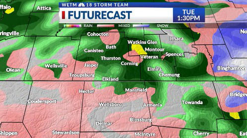Alert: Winter weather advisory for the Twin Tiers then much warmer ...
