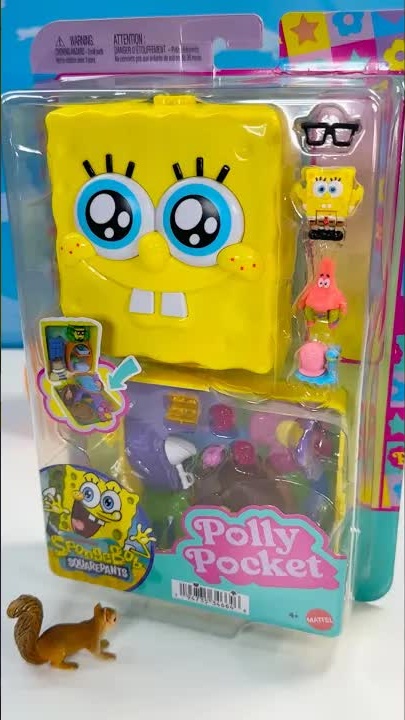 SpongeBob SquarePants Polly Pocket micro set #spongebob # ...