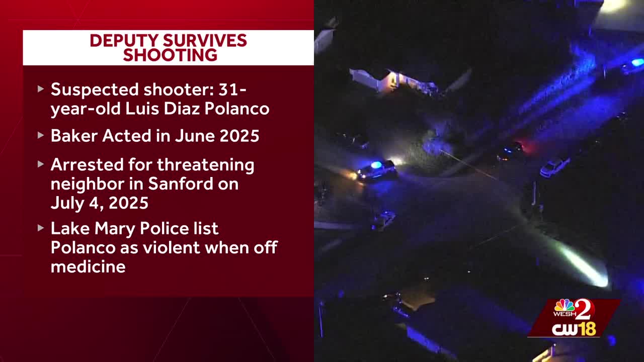 Team coverage: Volusia deputy shot twice, surviving thanks to his ...