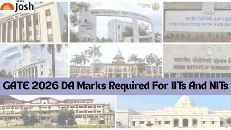 GATE 2026 DA: Marks required for IITs & NITs, eligibility, and other ...